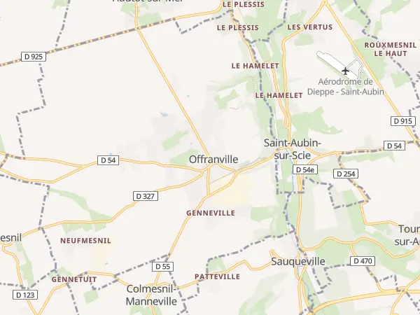 Plan de Offranville