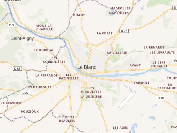 Plan du Blanc