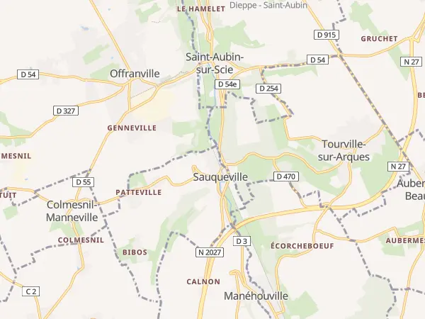 Plan de Sauqueville