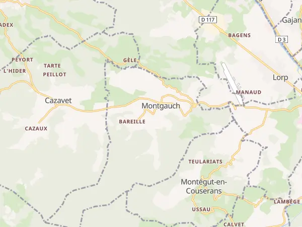 Plan de Montgauch