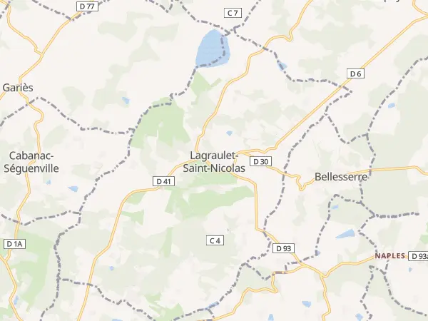 Plan de Lagraulet-Saint-Nicolas