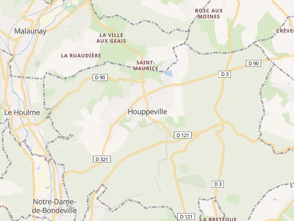 Plan de Houppeville