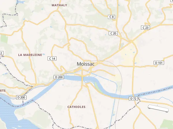 Plan de Moissac