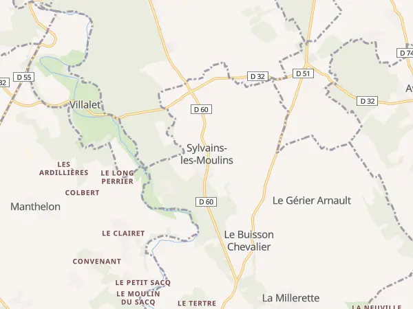 Plan de Sylvains-Lès-Moulins