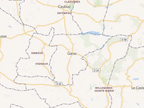 Plan de Garac