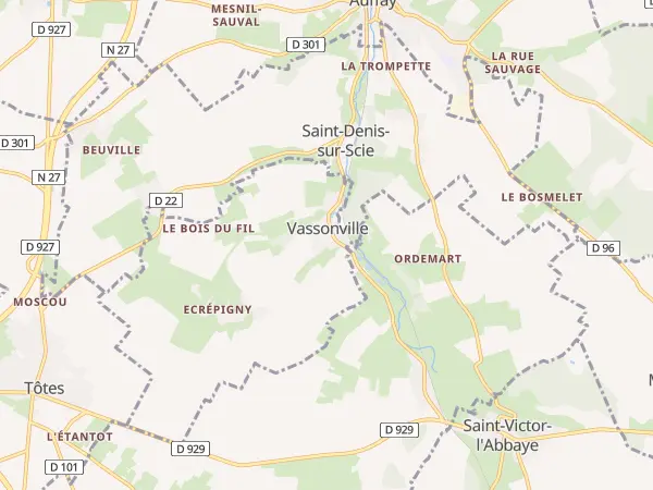 Plan de Vassonville