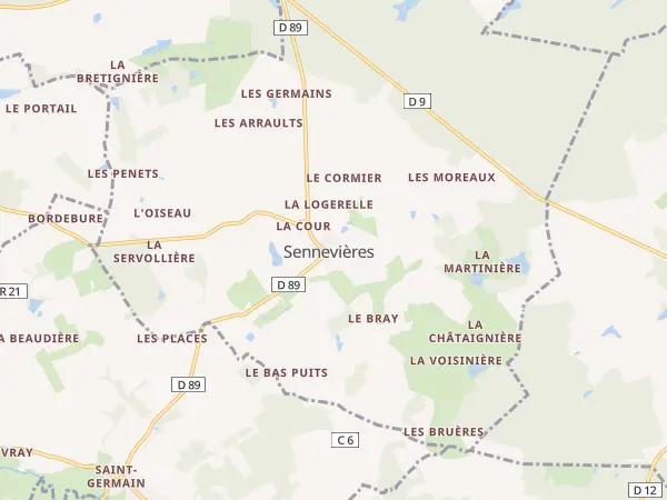 Plan de Sennevières