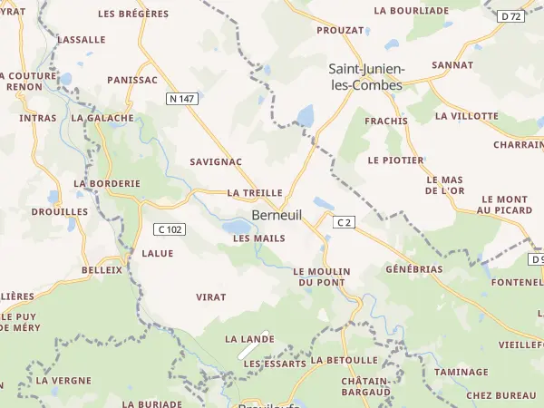 Plan de Berneuil