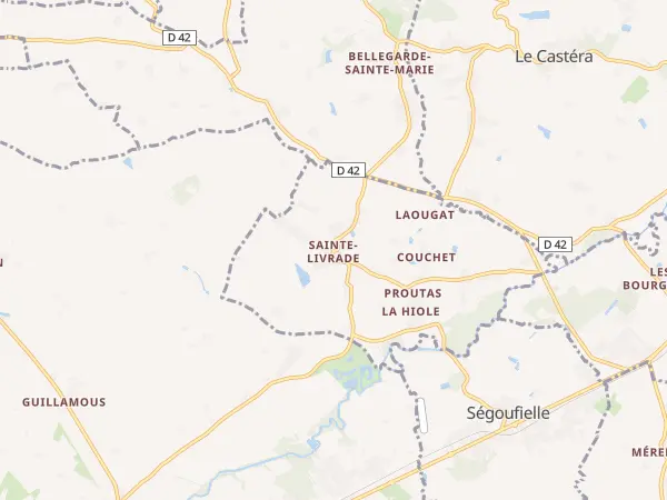Plan de Sainte-Livrade