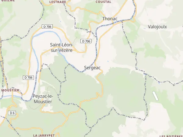 Plan de Sergeac