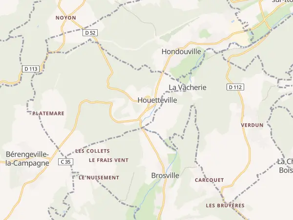 Plan de Houetteville