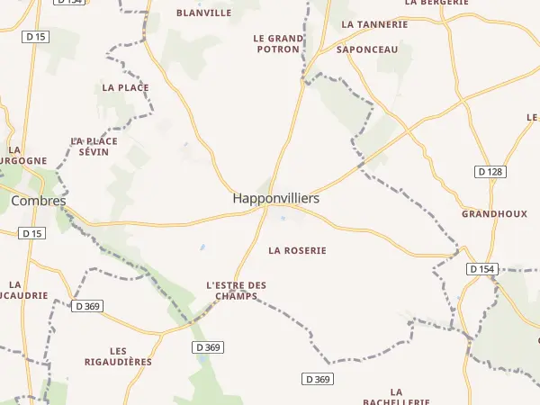 Plan de Happonvilliers