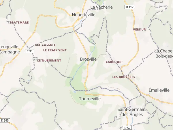 Plan de Brosville