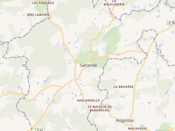 Plan de Sarlande
