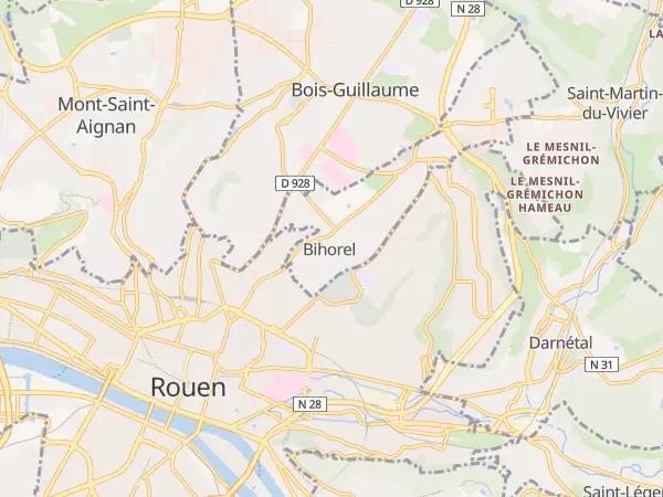 Plan de Bihorel