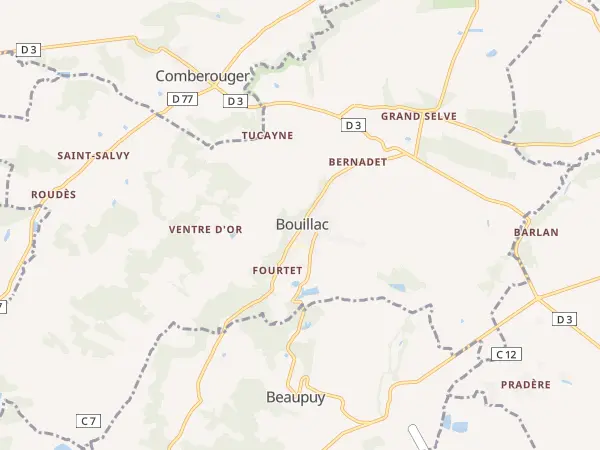 Plan de Bouillac