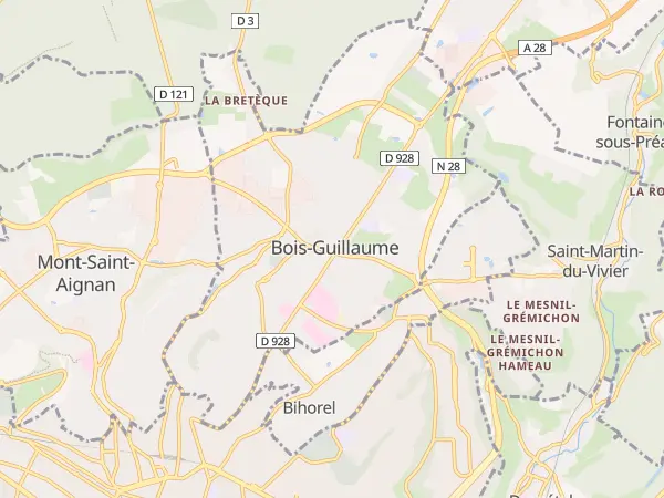 Plan de Bois-Guillaume
