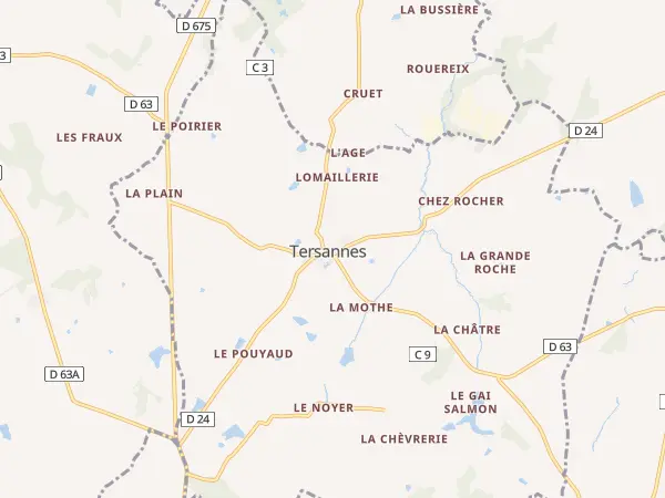 Plan de Tersannes