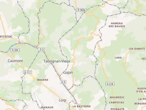 Plan de Gajan