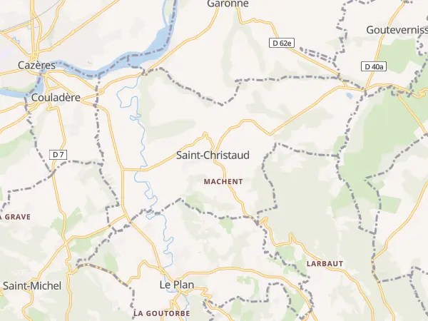 Plan de Saint-Christaud