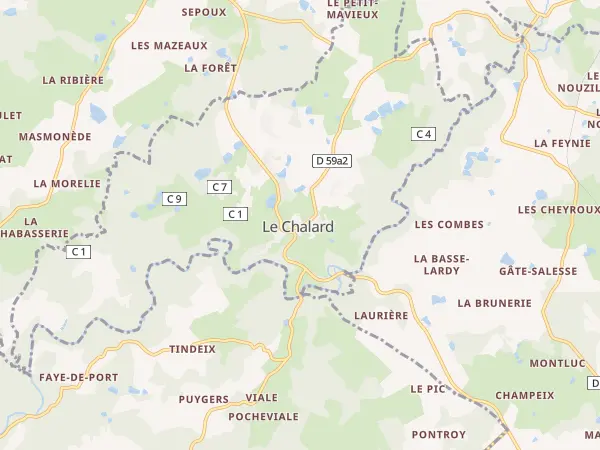 Plan du Chalard