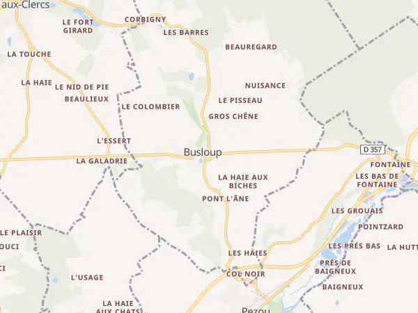 Plan de Busloup