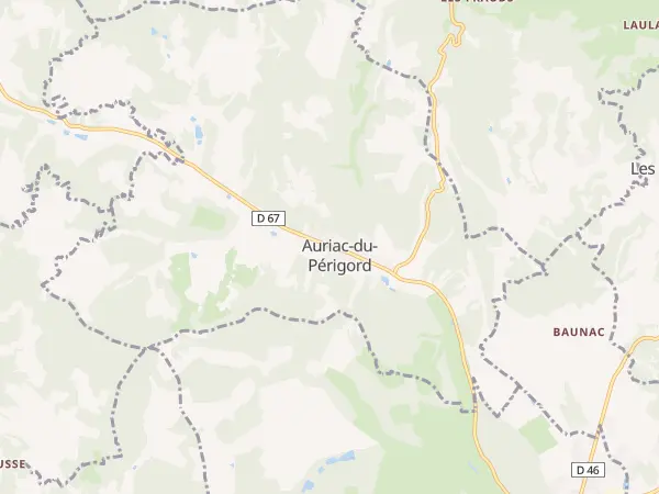 Plan de Auriac-du-Périgord
