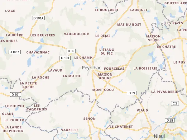 Plan de Peyrilhac