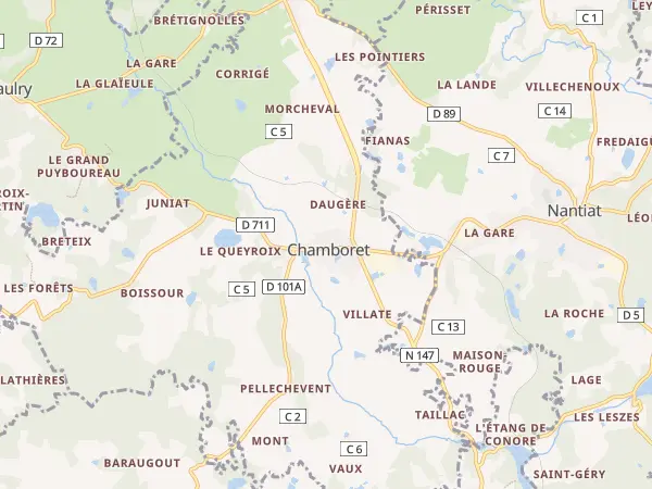Plan de Chamboret