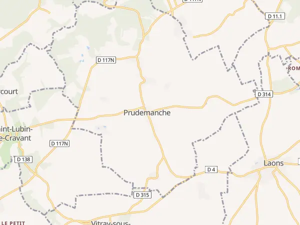 Plan de Prudemanche