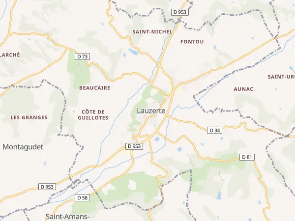 Plan de Lauzerte