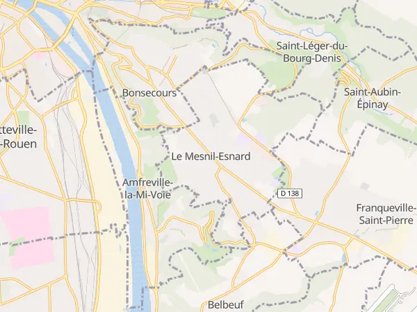 Plan du Mesnil-Esnard