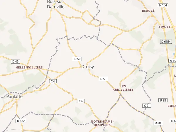 Plan de Droisy