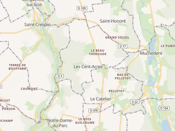 Plan des Cent-Acres