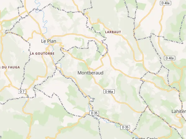 Plan de Montberaud