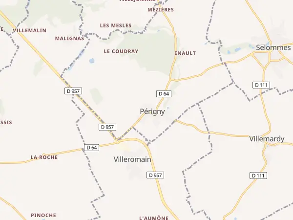 Plan de Périgny