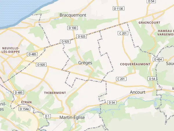 Plan de Grèges