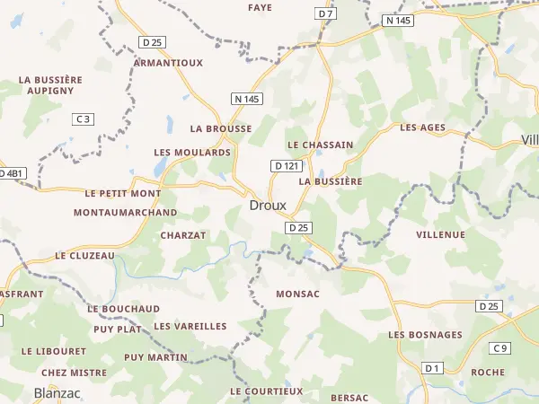 Plan de Droux