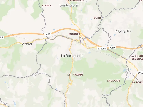 Plan de La Bachellerie
