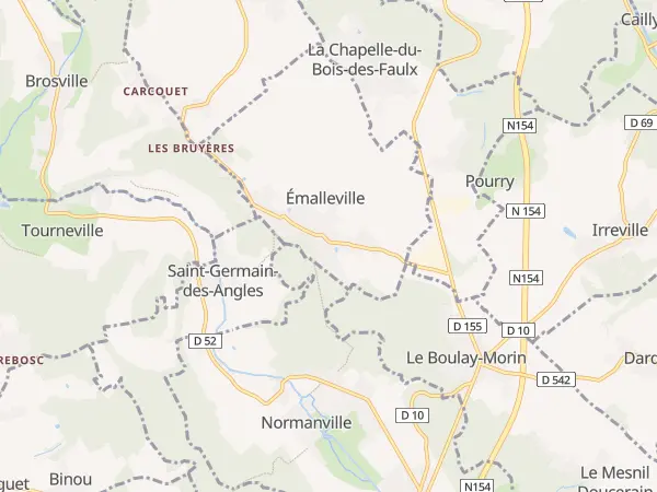 Plan de Émalleville