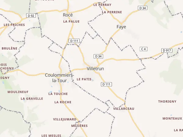 Plan de Villetrun