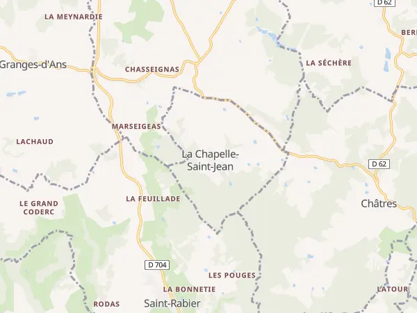 Plan de La Chapelle-Saint-Jean