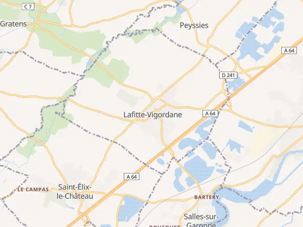 Plan de Lafitte-Vigordane