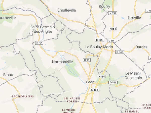 Plan de Normanville