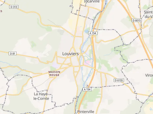 Plan de Louviers