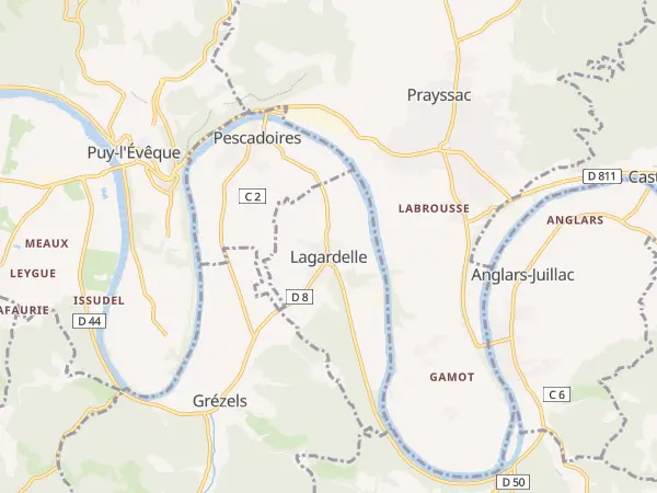 Plan de Lagardelle