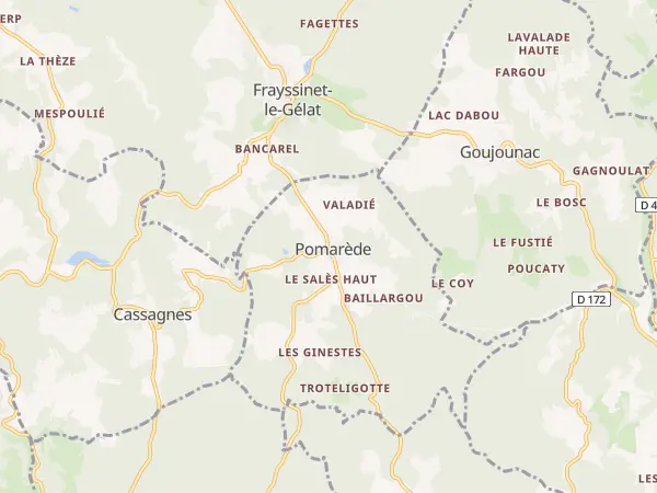 Plan de Pomarède