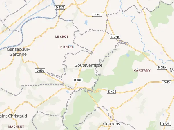 Plan de Goutevernisse