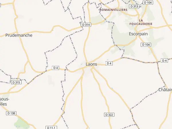 Plan de Laons
