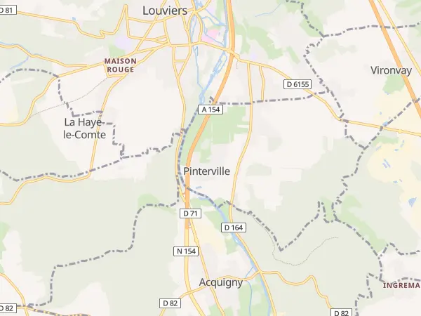 Plan de Pinterville